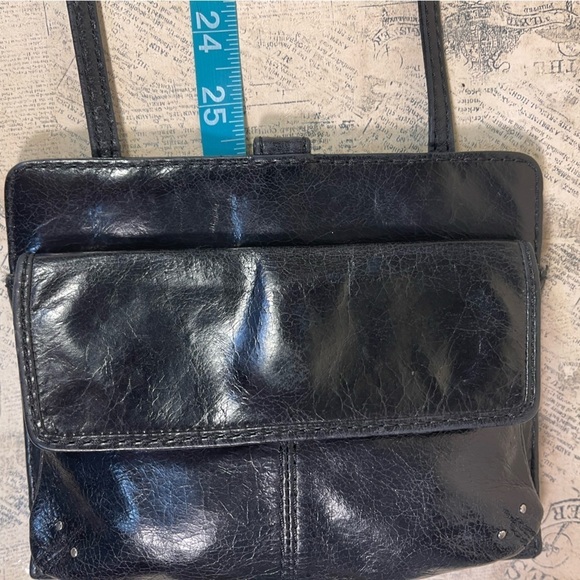 HOBO Black Leather Crossbody bag and organizer - Picture 12 of 12